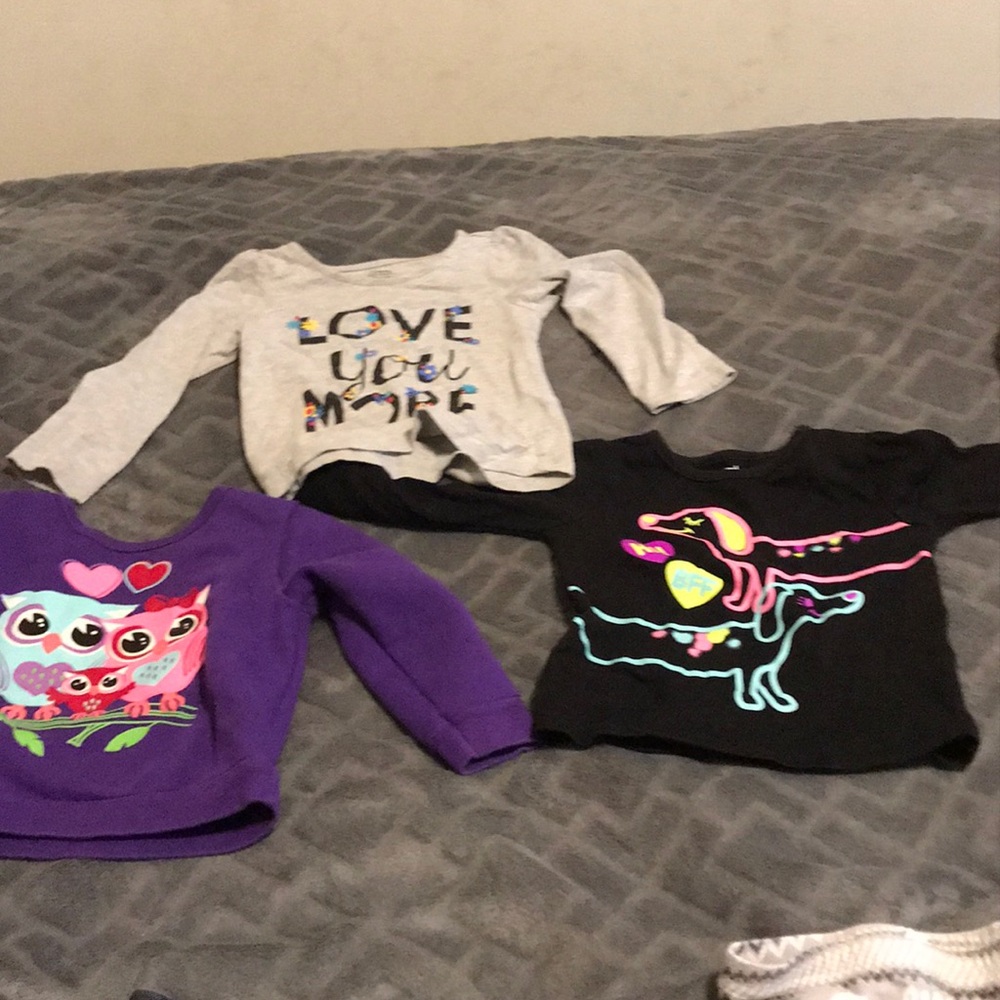 3 kid shirts